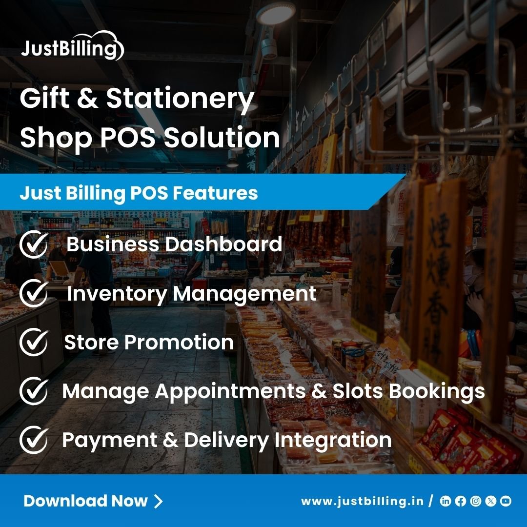 Gift & Stationery Shop POS Solution for Easy Management