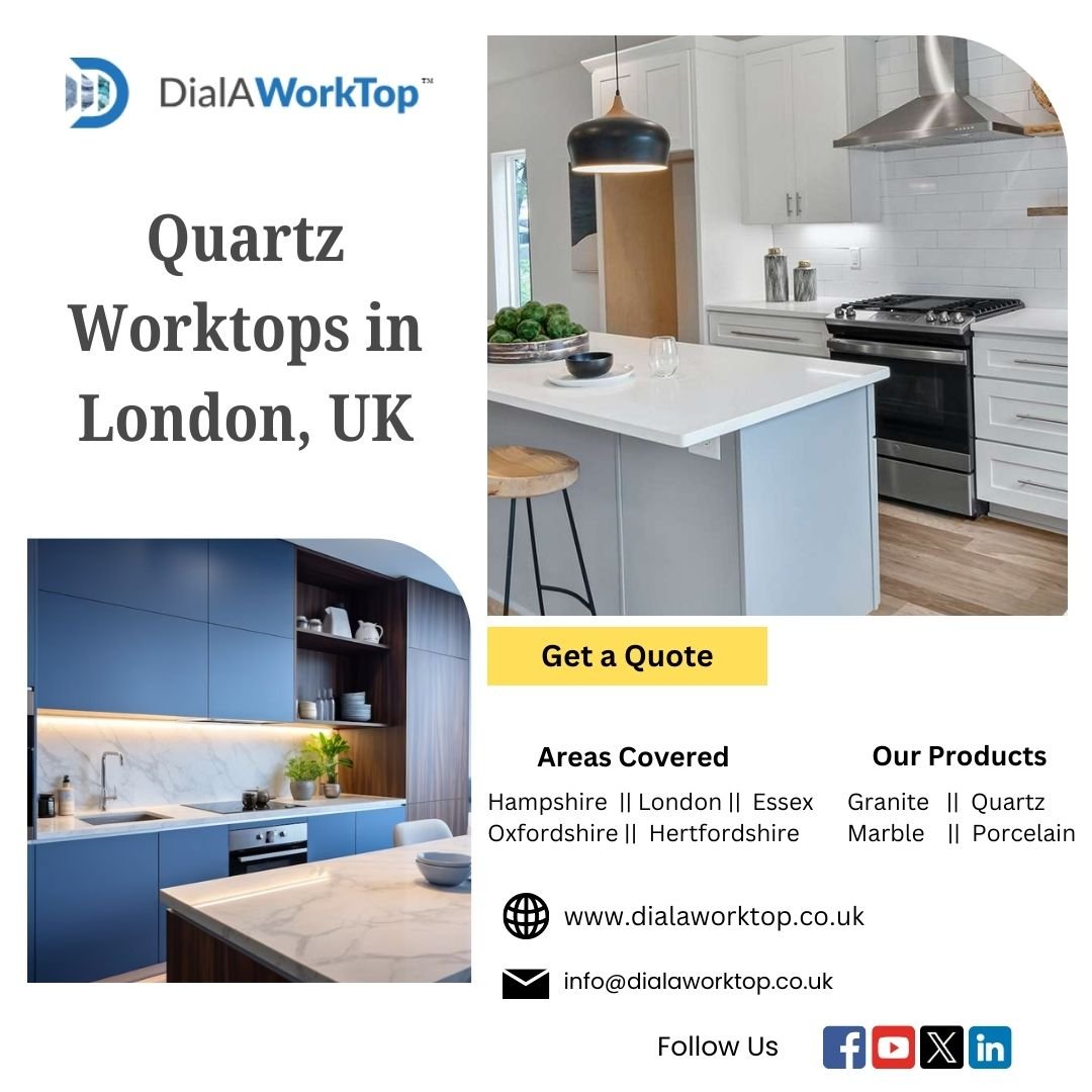 Quartz Worktops in London | DialAWorkTop