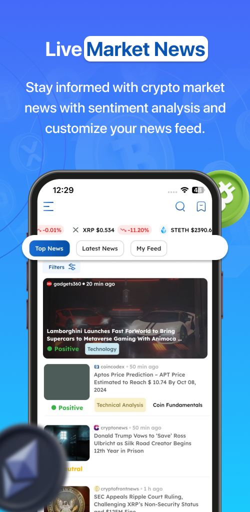 CryptoReach – Crypto News & Analysis App