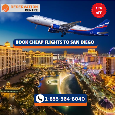 Cheap Flights to San Diego | 1-855-564-8040