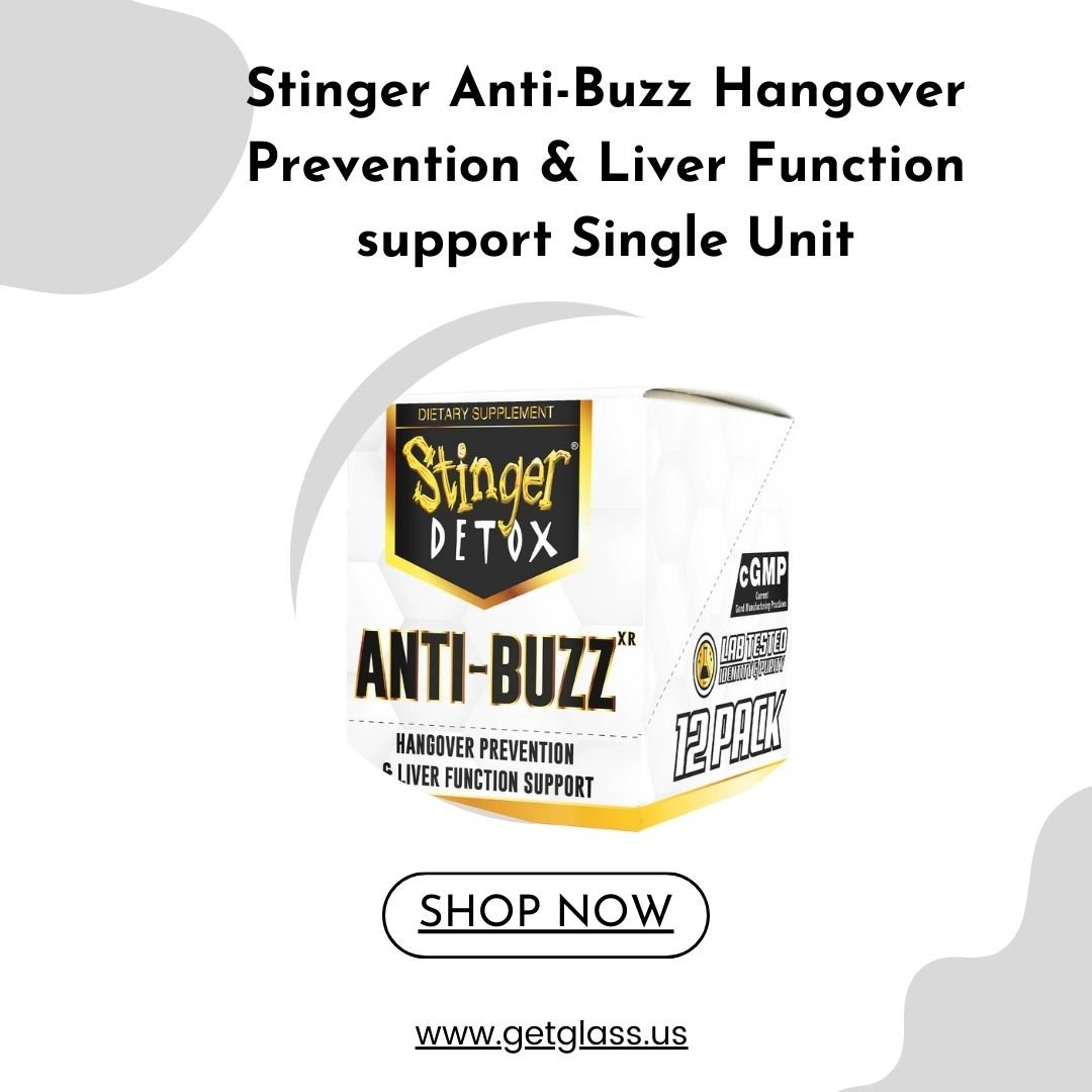 Stinger Anti-Buzz Hangover Prevention & Liver Function support Single Unit