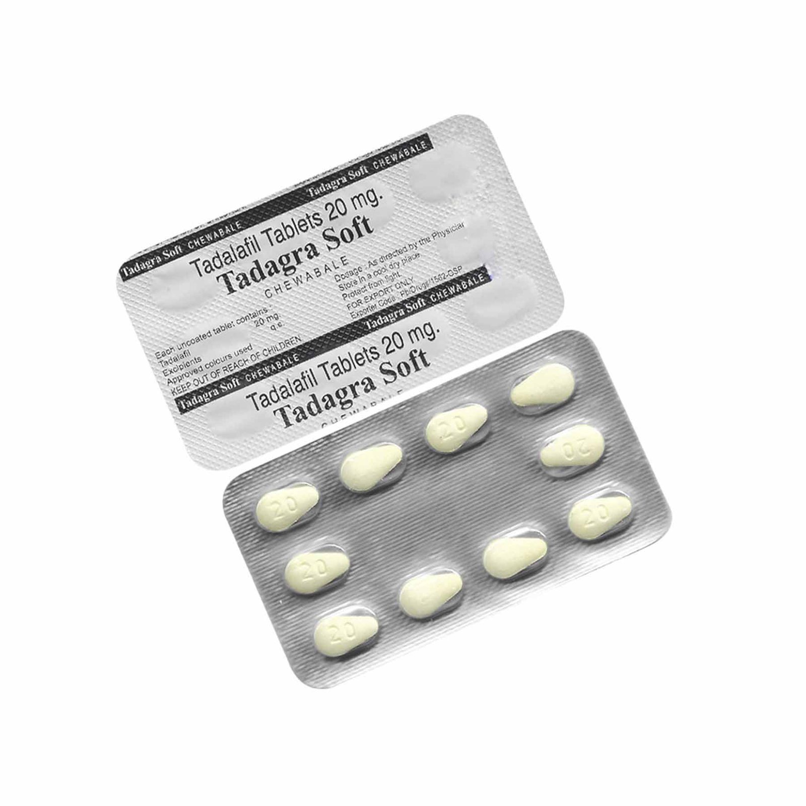 Tadagra Soft 20mg – Discreet Shipping Available