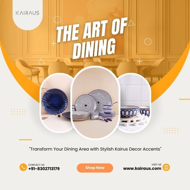 "Transform Your Dining Area with Stylish Kairus Decor Accents"