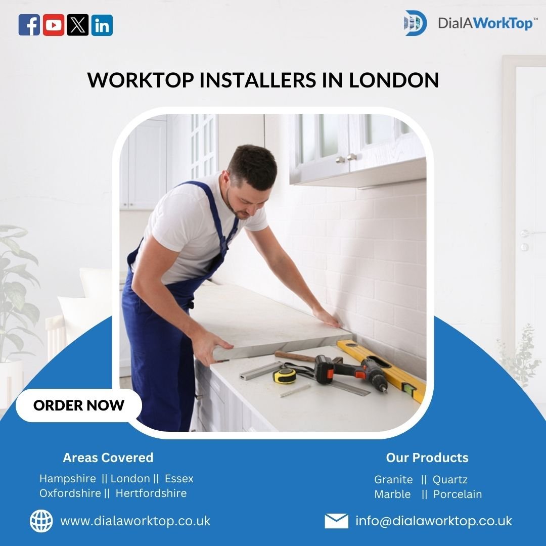 Quartz Worktops Installers in London | +44 0208 368 5555 | DialAWorkTop