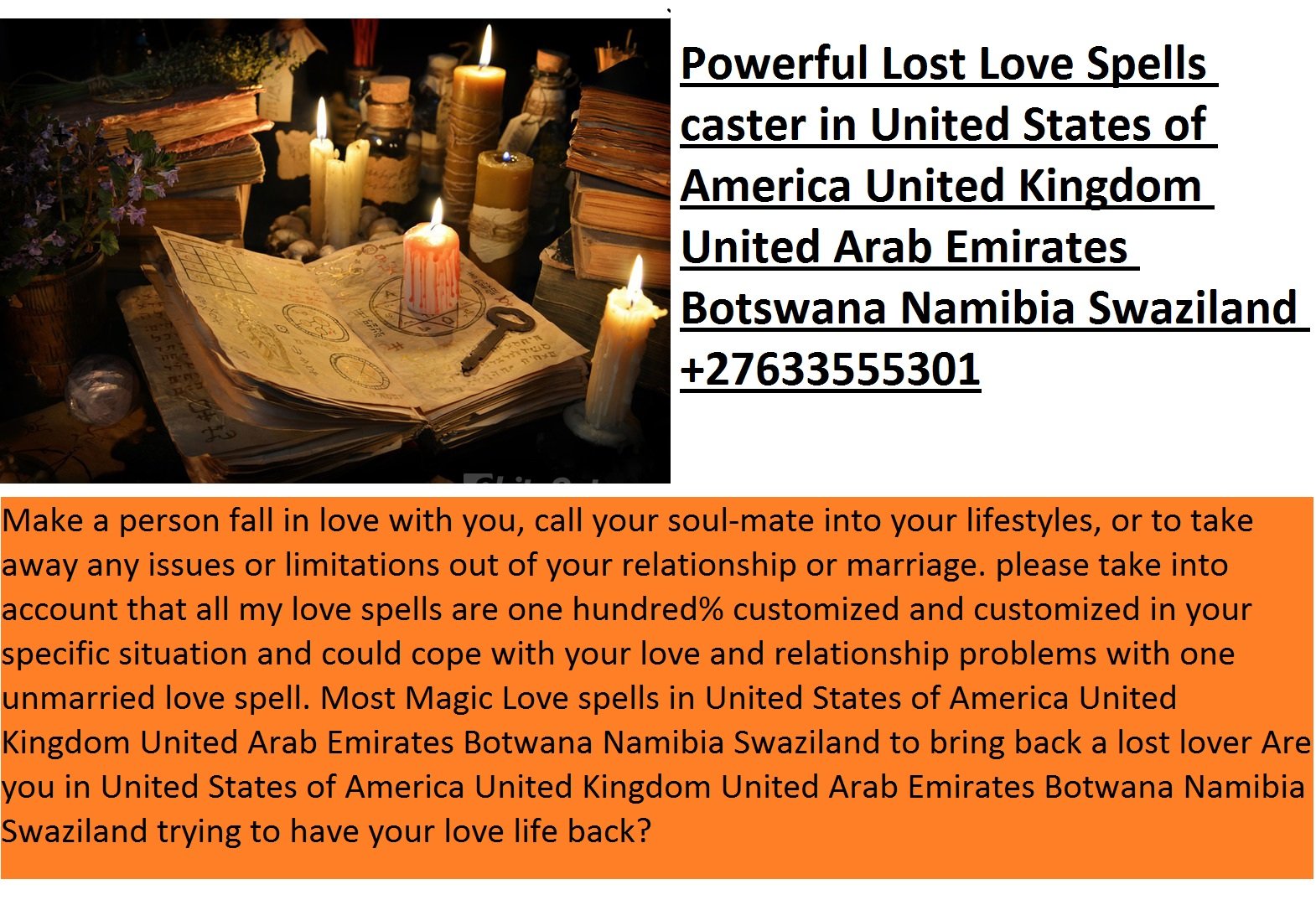 Get your Lost Love back  Call On +27633555301  Lost love spells In Sandton Idaho USA South Africa Norway, New Zealand, Zambia, Zimbabwe, Botswana, Lesotho , UAE, Egypt,USA UK  CANADA SOUTHAFRICA