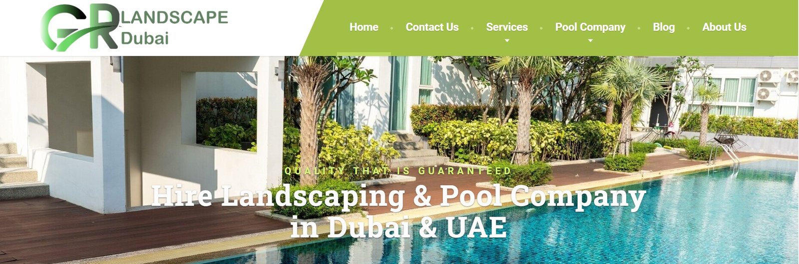 GR Landscape | Best Landscaping & Pool Company in Dubai