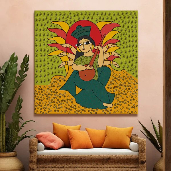 Shop kalighat art paintings Online at ANCIQ.com