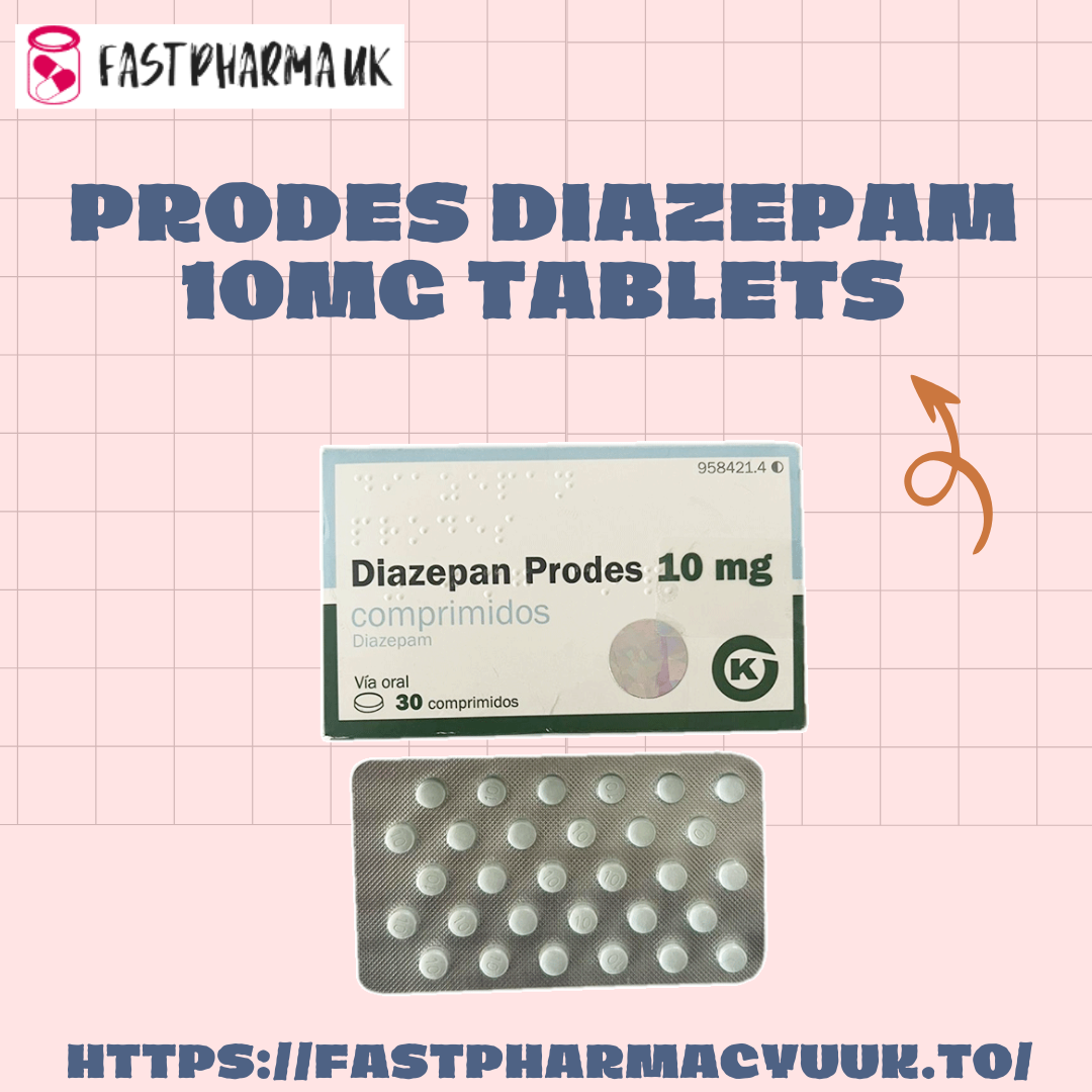 Buy Prodes Diazepam 10mg Tablets Online in the UKat only £41.00.