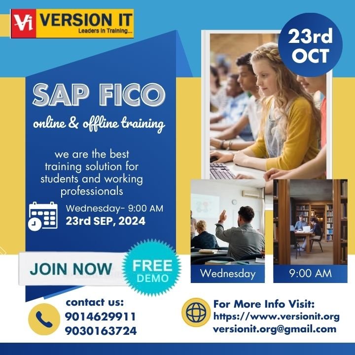 SAP FICO Training in Hyderabad