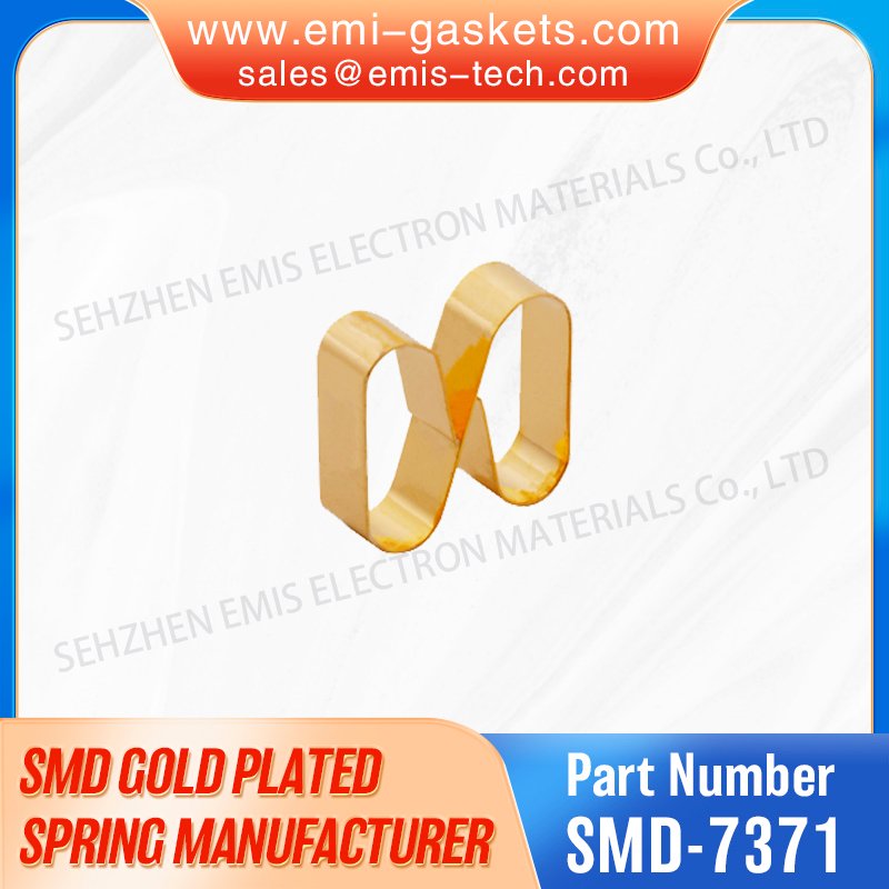 SMD springs are not deformed when compressed