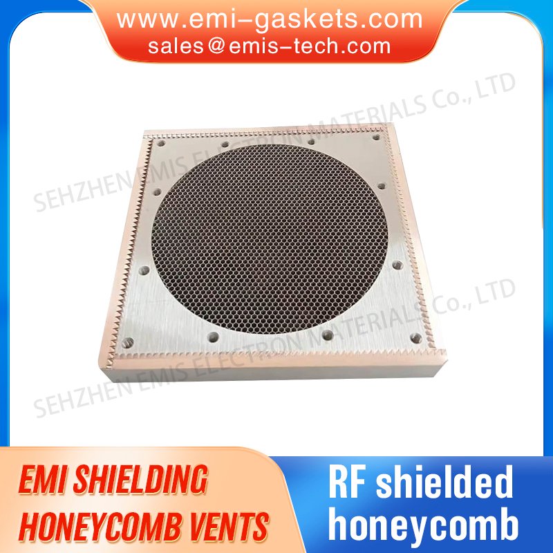 EMI high shielding performance honeycomb high temperature vacuum brazed honeycomb vents