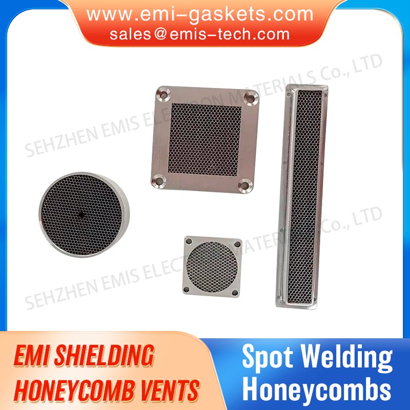 EMI high shielding performance honeycomb high temperature vacuum brazed honeycomb vents