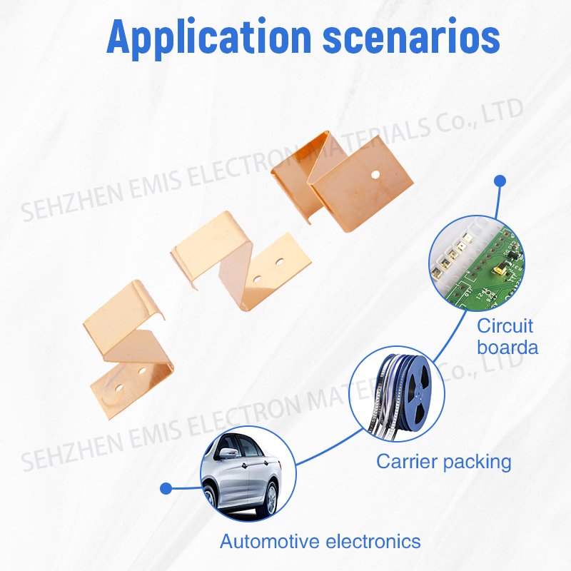 SMD shrapnel Stable shielding and efficient contact