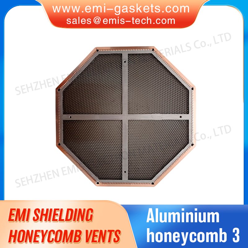 EMI high shielding performance honeycomb high temperature vacuum brazed honeycomb vents