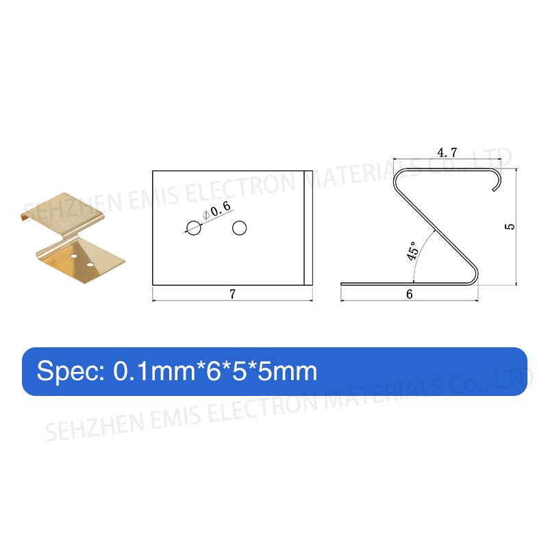 SMD shrapnel Stable shielding and efficient contact