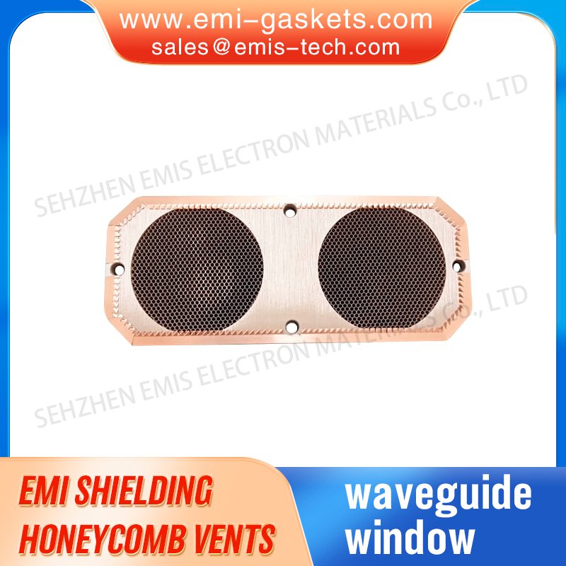 EMI high shielding performance honeycomb high temperature vacuum brazed honeycomb vents