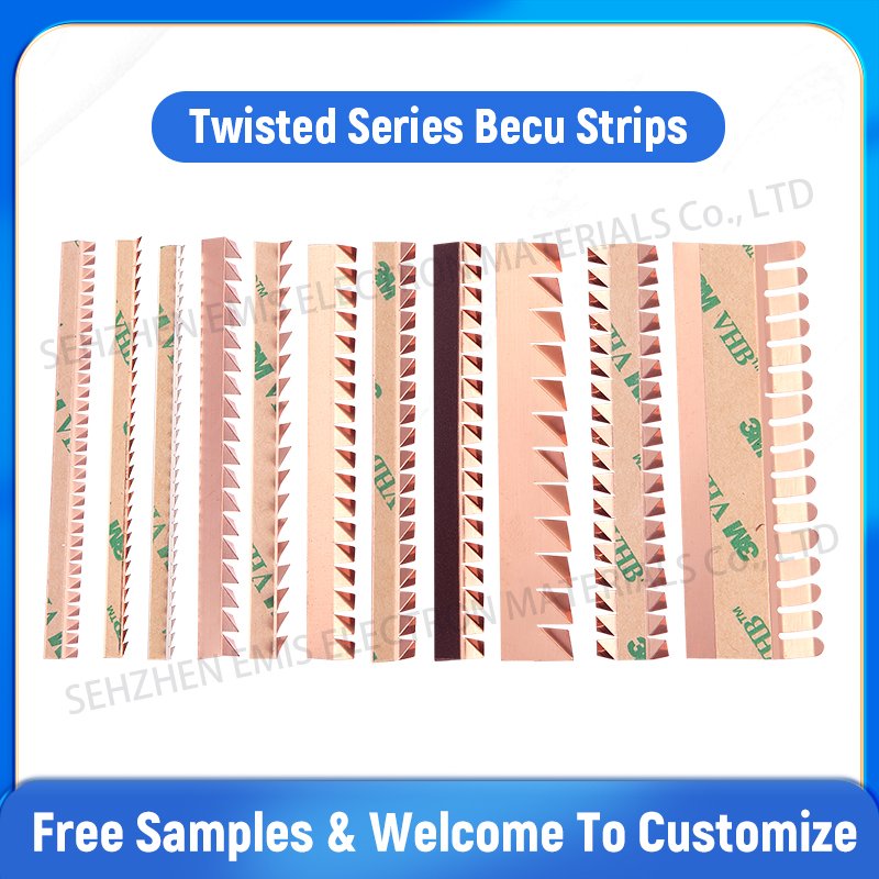 Welding Easily&Free Samples Twisted Series Contact EMI Strips Twist SMD Gasket