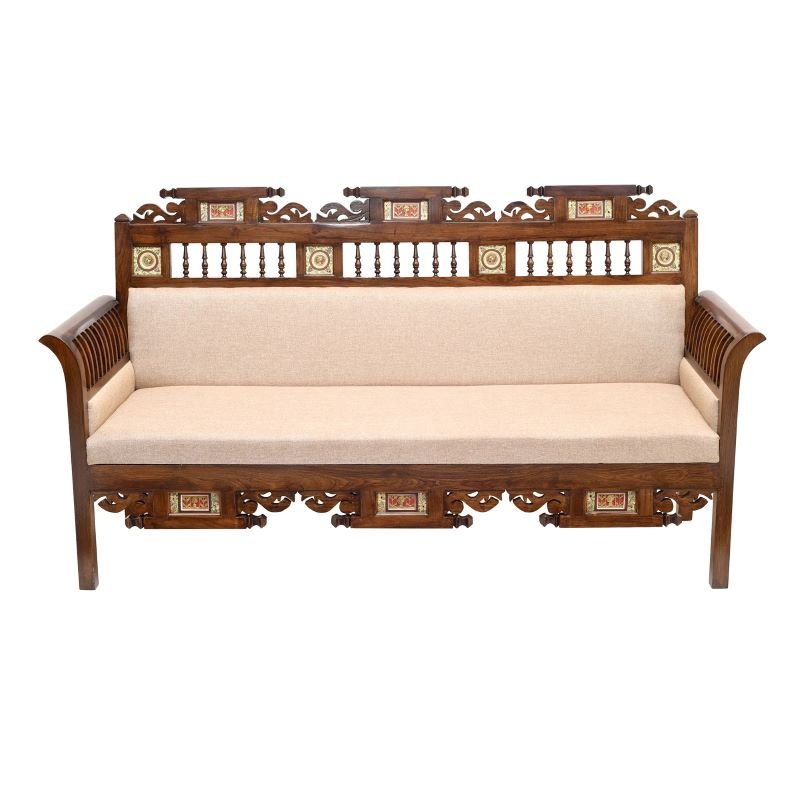 Shop Premium Teak Wood 3 Seater Sofas – Built to Last!