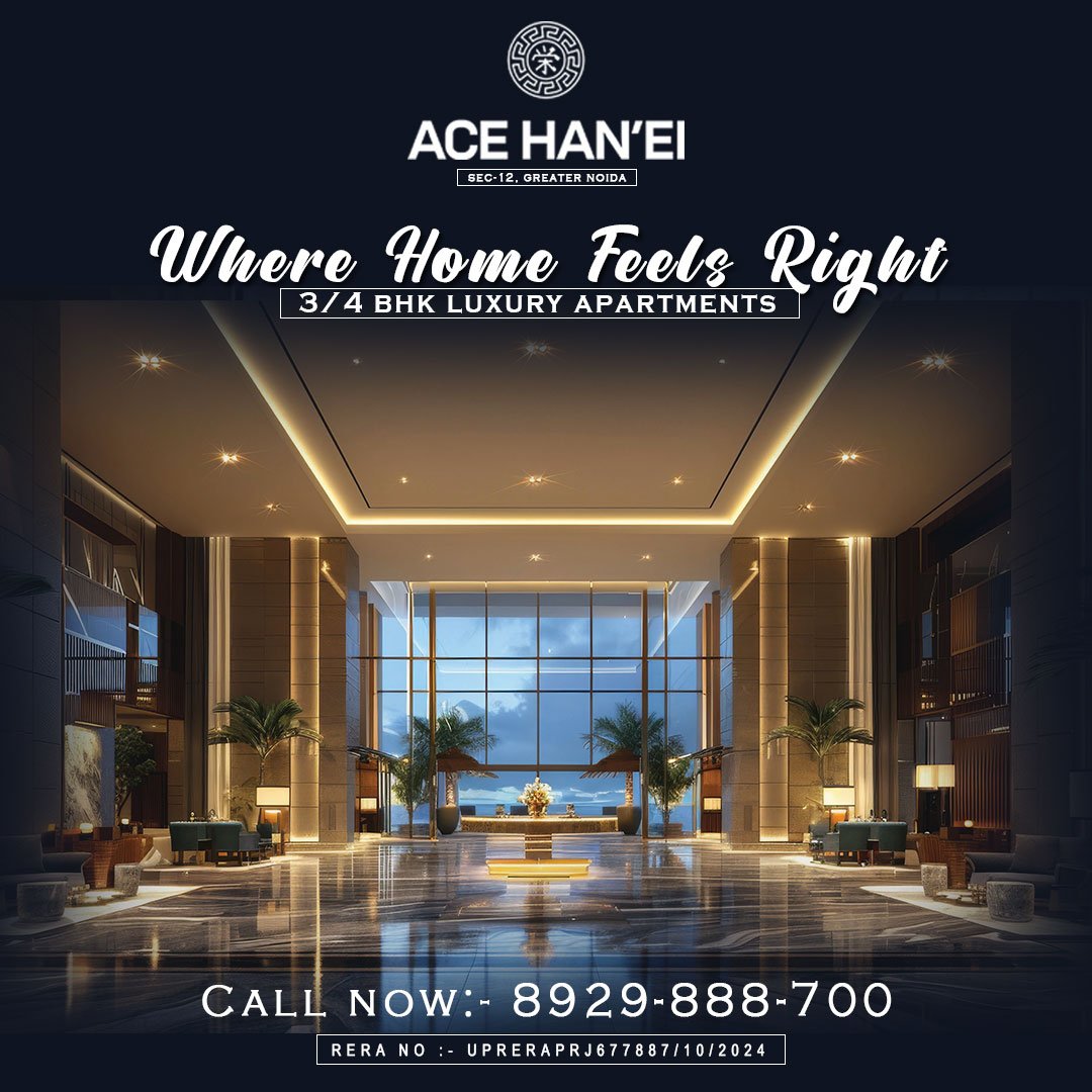 ACE Hanei Luxury floor plans in noida sector 12