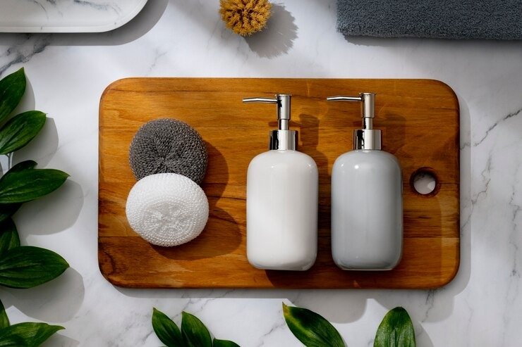 Bathroom Soap Dispenser Set