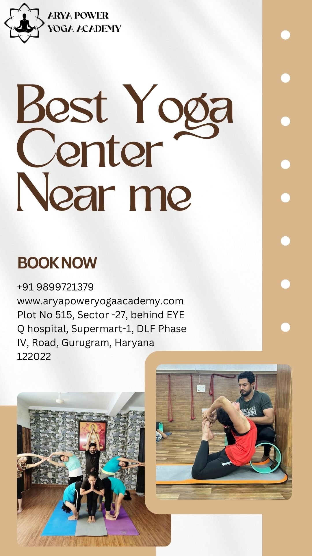 Best Yoga Center Near me