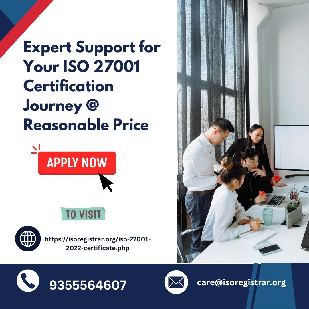 Expert Support for Your ISO 27001 Certification Journey @ Reasonable Price