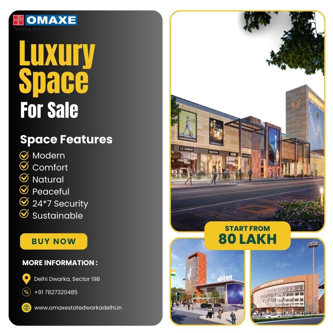 Experience Premium Shopping at Omaxe Mall In Dwarka