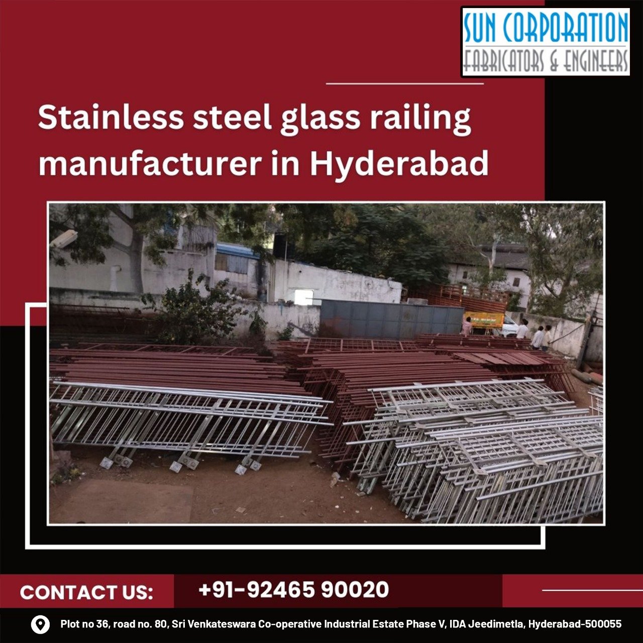 Sun Corporation – Metal crash barriers manufacturers in hyderabad