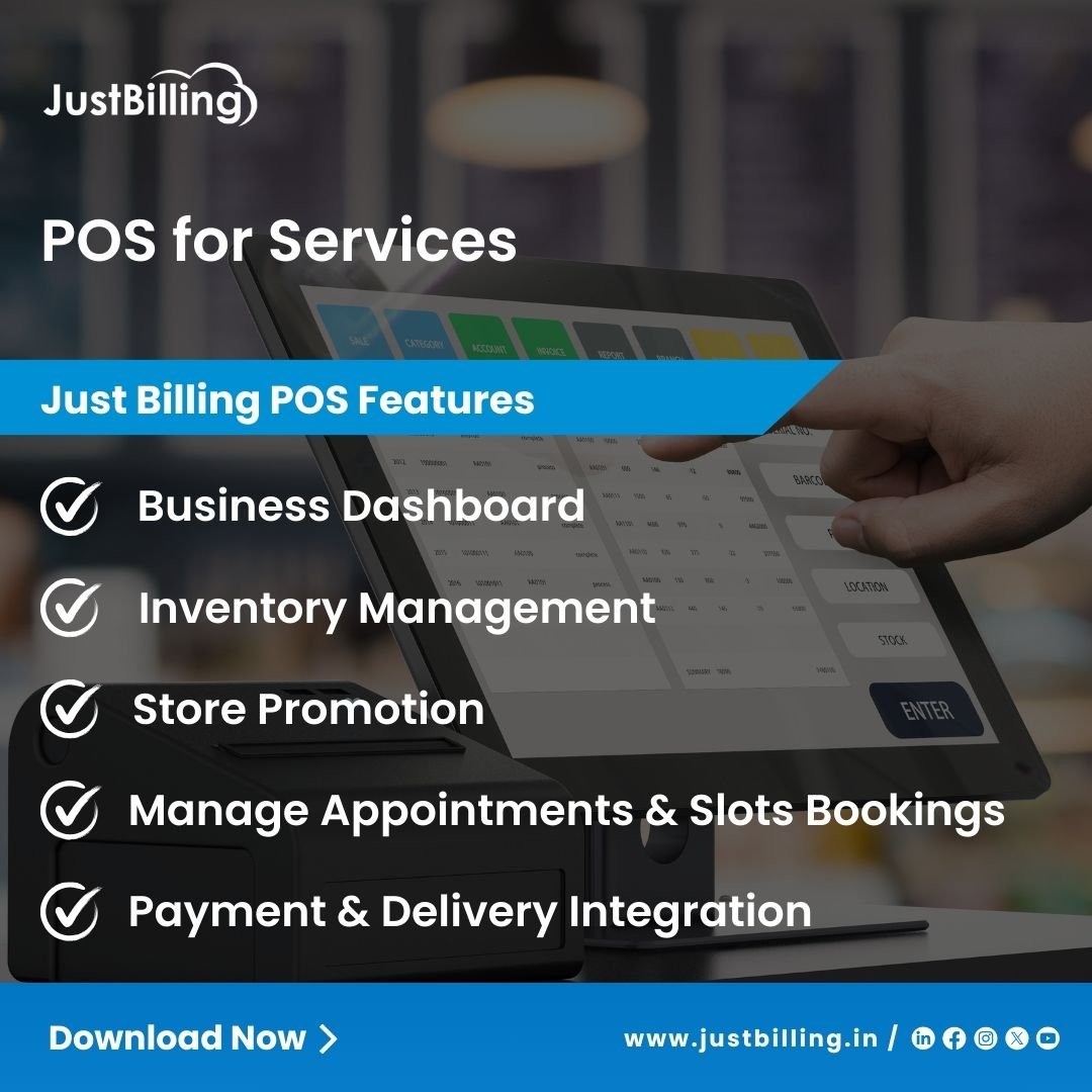 POS for Services, Just billing pos, POS services ,Best Billing Software