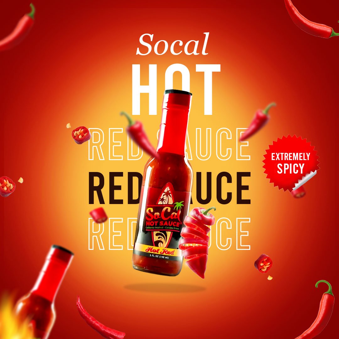 SoCal Red Hot Sauce: A Fiery Taste of the Golden State