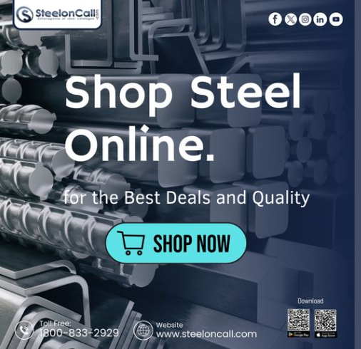 Build with Confidence Using SteelonCall’s Premium Iron Bars!