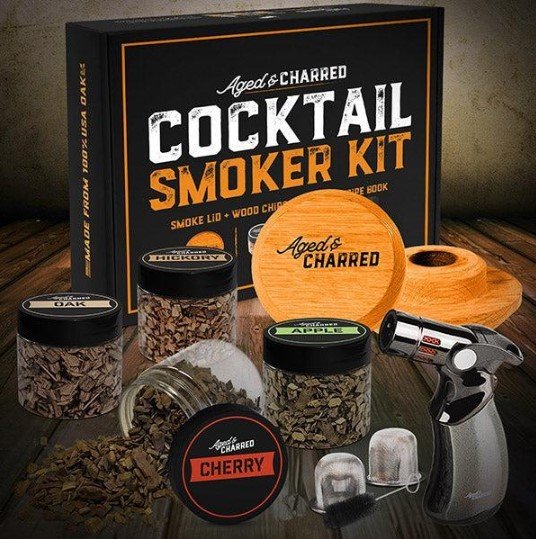 Aged & Charred 50% Off for it’s Cocktail Smoker Kit