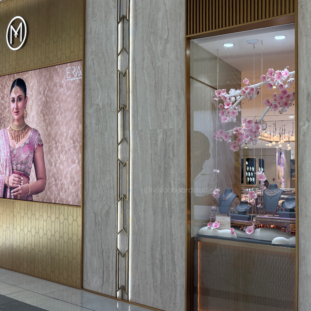 Jewellery Store Display Services in Mumbai | Vision Board Studio