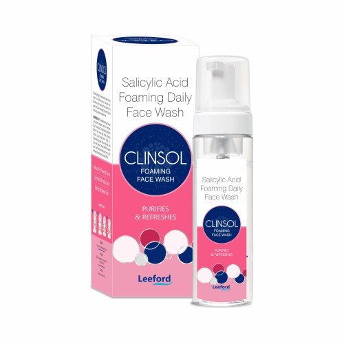 Clinsol Foaming Facewash with Salicylic Acid & Glycolic Acid for Acne Prone Skin- 60ml  248 MRP. 275 10% Off   4.3★