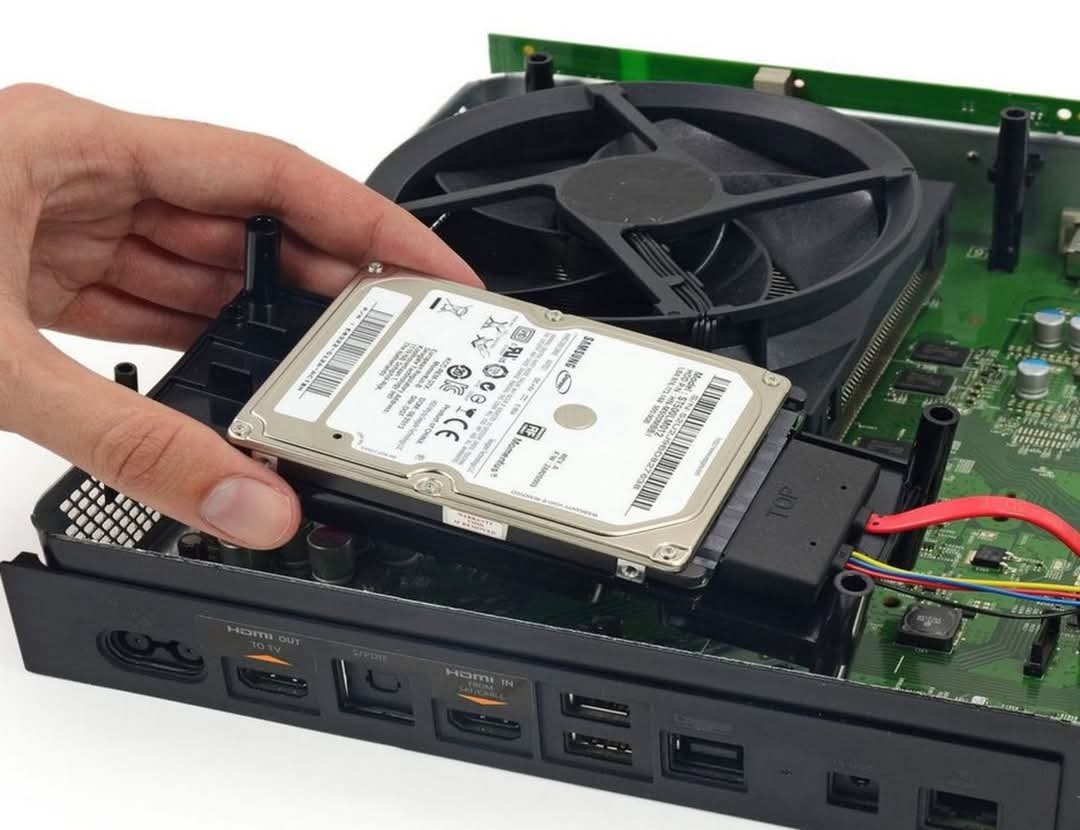 Hard drive memory upgrade