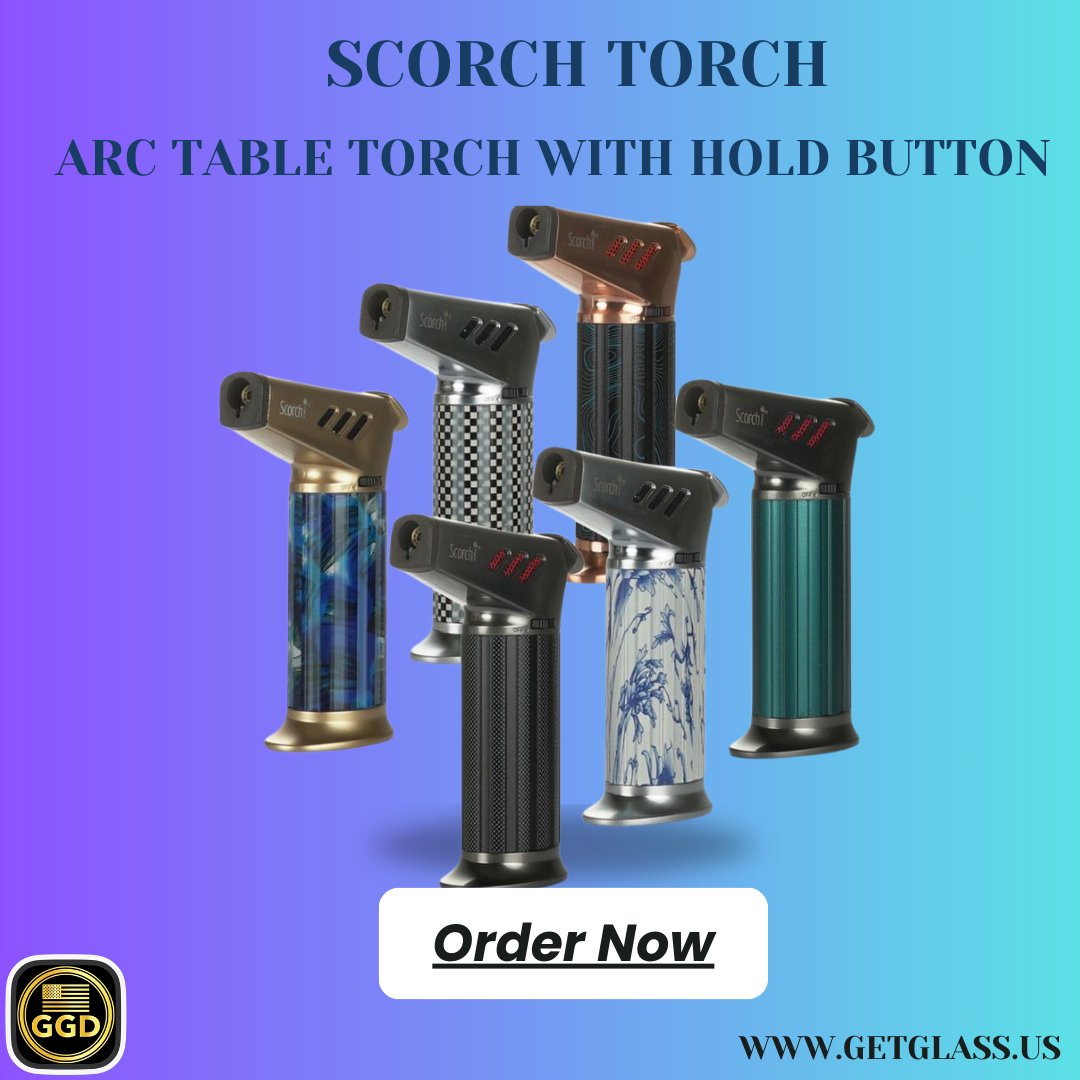 Scorch Torch – Arc table torch with hold button | 6Pc/Box | BOX