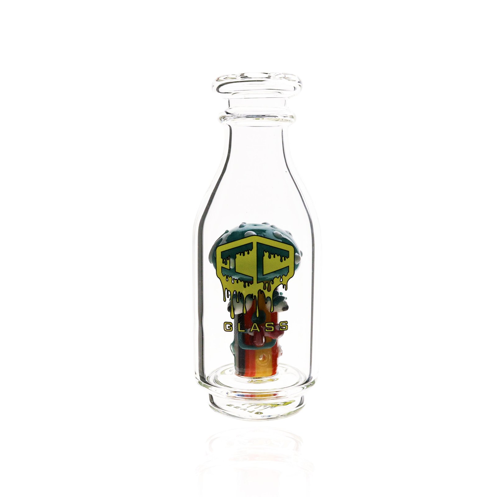 IC GLASS –  Puffco Attachment Glass With Mushroom Head perc | ICPU2050