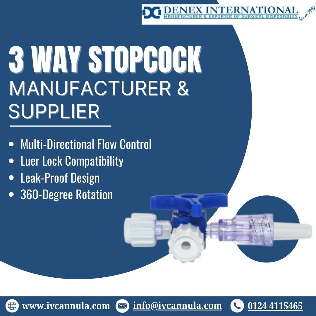 3 way stopcock – Denex International