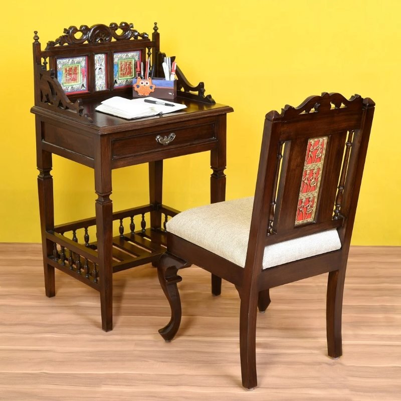 Organize Your Study Space with Elegant Wooden Study Tables – Buy Today!