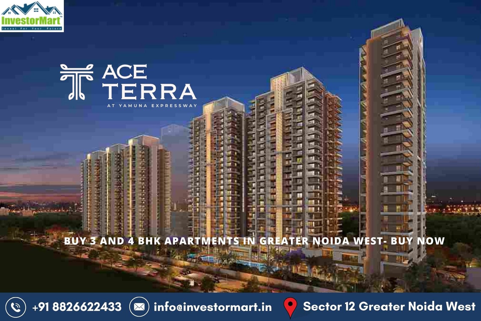 ACE Terra Luxury Premium Flats Resale in Greater Noida