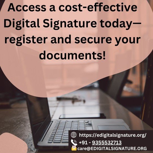 Access a cost-effective Digital Signature today—register and secure your documents!