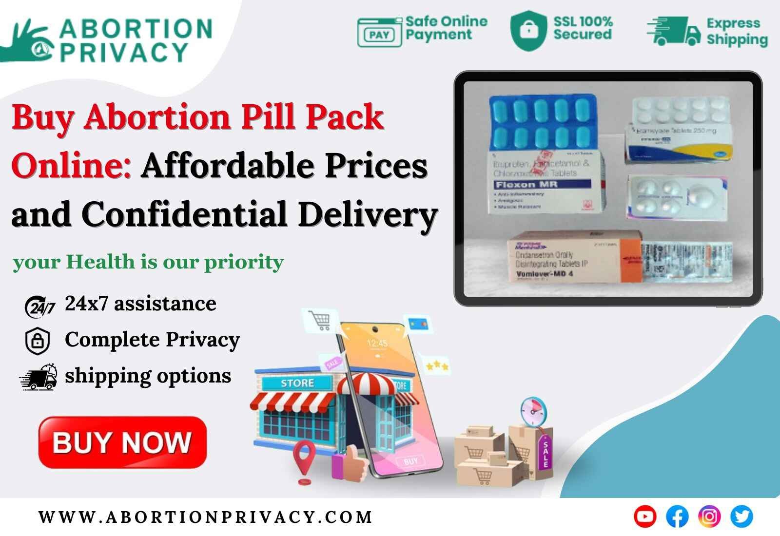 Buy Abortion Pill Pack Online: Affordable Prices and Confidential Delivery