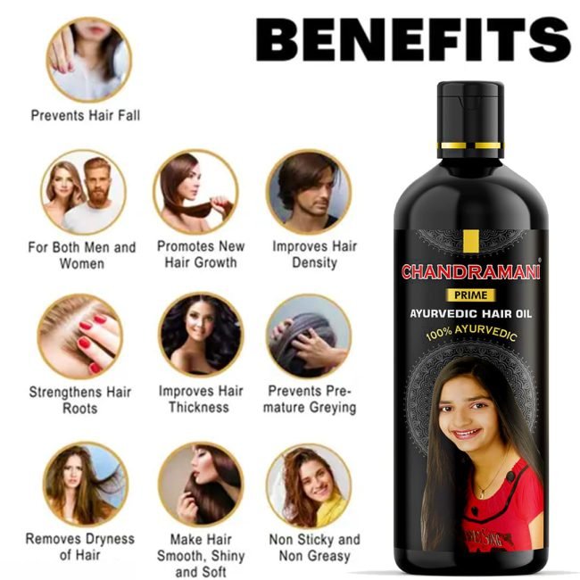 "Best Ayurvedic Hair Oil for Hair Growth, Strength, and Shine Naturally"