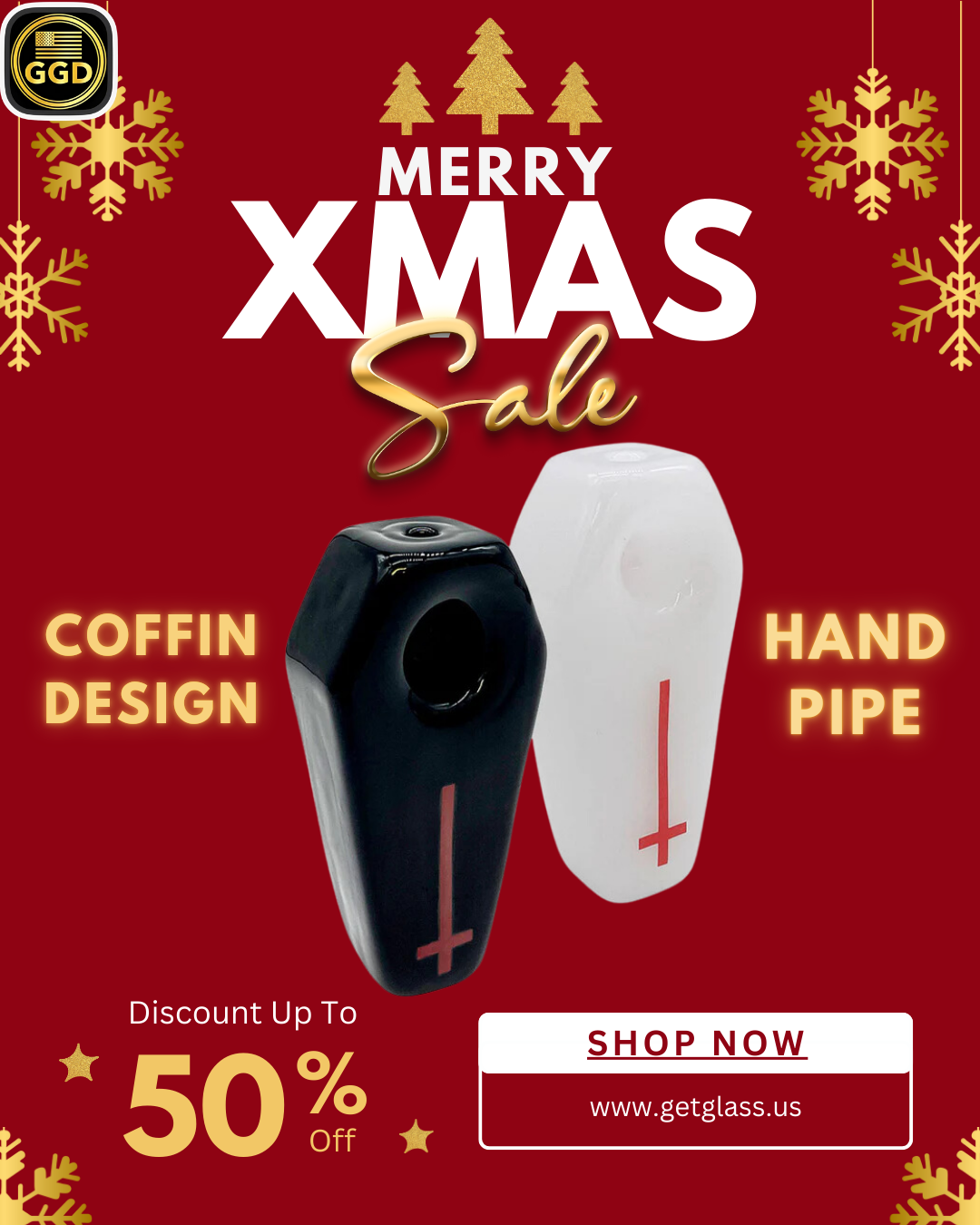 Coffin Design Hand pipe | UNIT