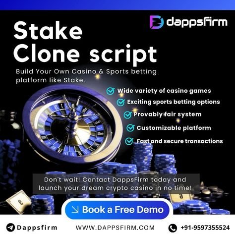 "Build Your Brand with Stake Clone Script – Affordable Solution, Quick Setup"