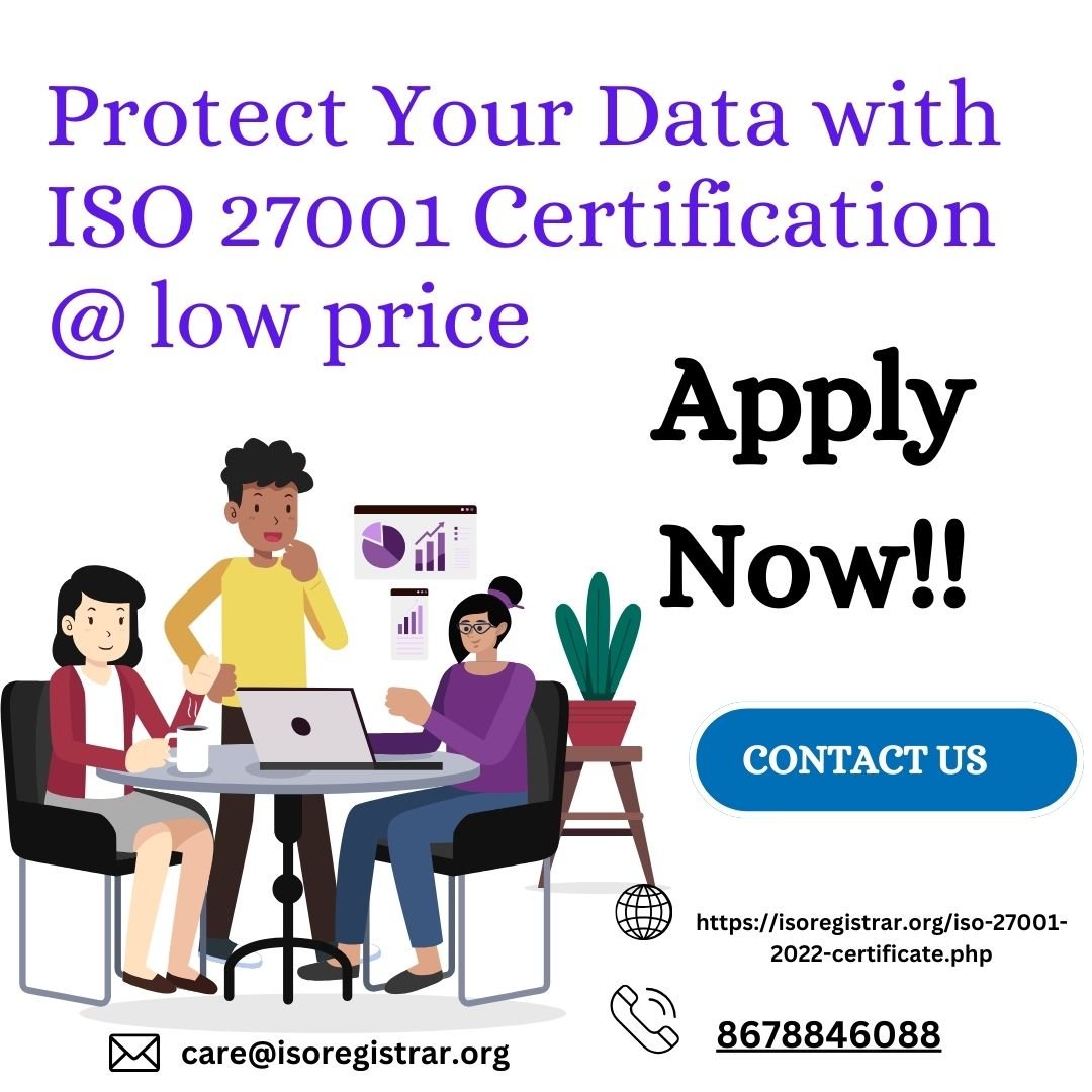 Protect Your Data with ISO 27001 Certification @ low price