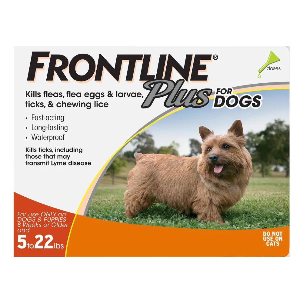 Frontline Plus for Dogs | Dogs Flea & Tick Treatment | Free Shipping