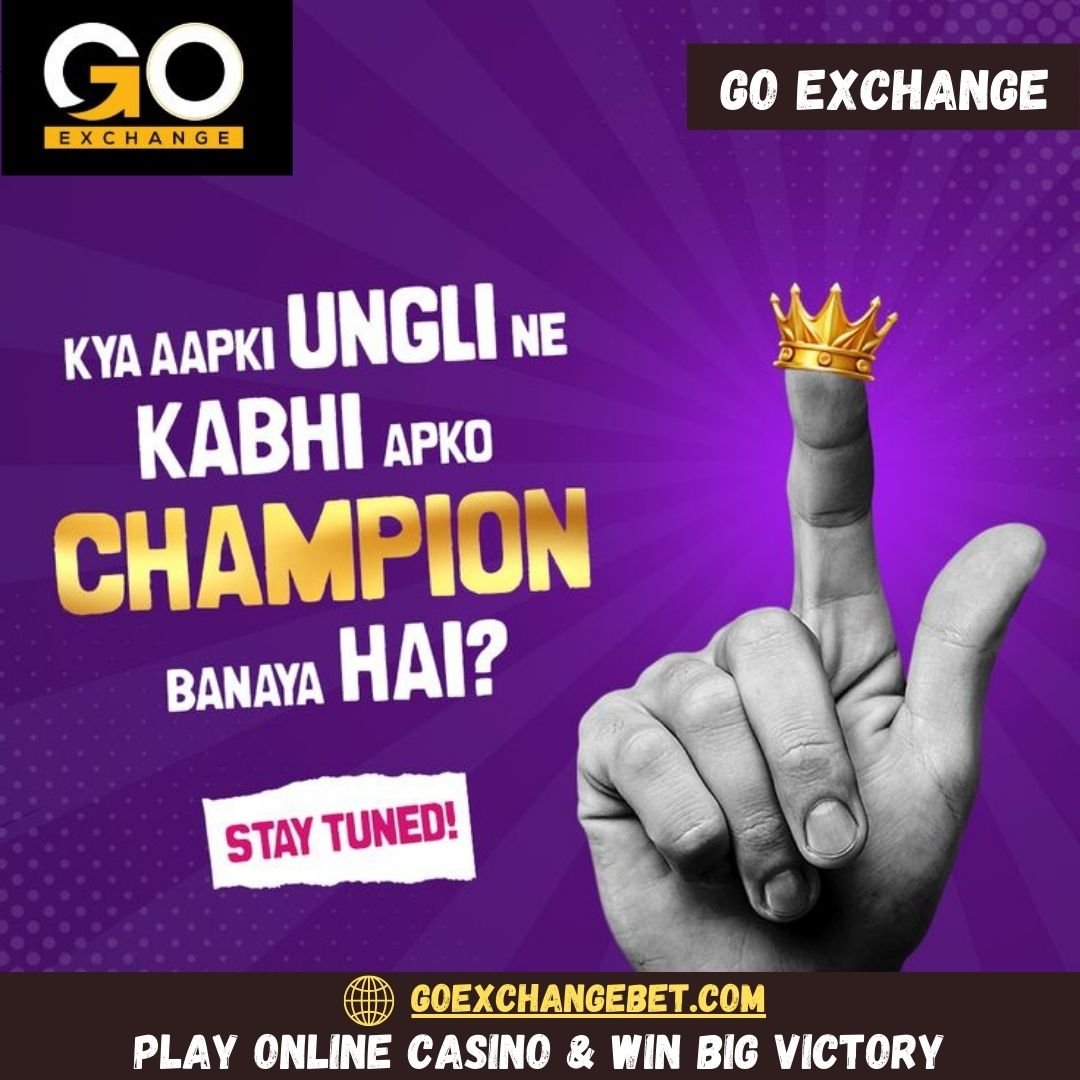 Sign up with GoExchange and bet safely and win real cash