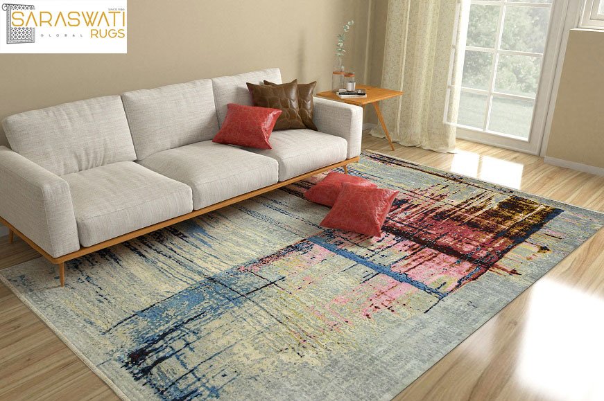 Rugs for Living Room | Living Room Carpets India – Saraswati Global