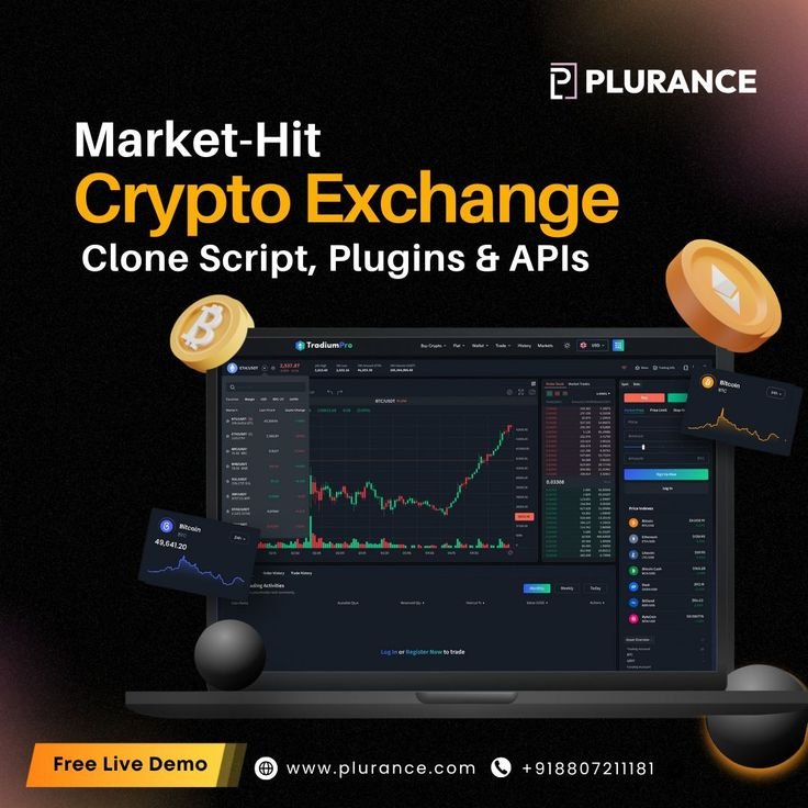 Plurance's Bitcoin exchange script – Your Turnkey crypto exchange solution